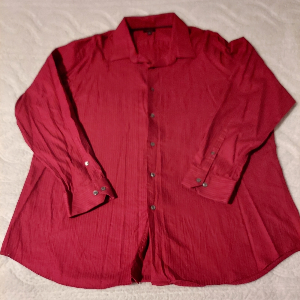 Apt. 9 Rich Burgundy Red Shirt